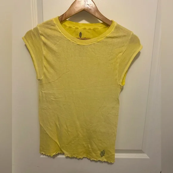 Free people double point tee. Medium. NWOT. - Picture 6 of 10